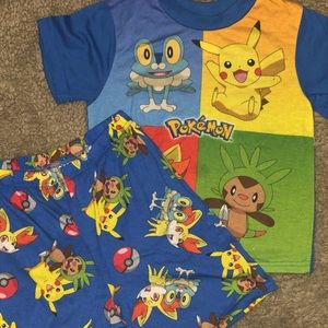 Size Small Boys Pokemon Pajamas